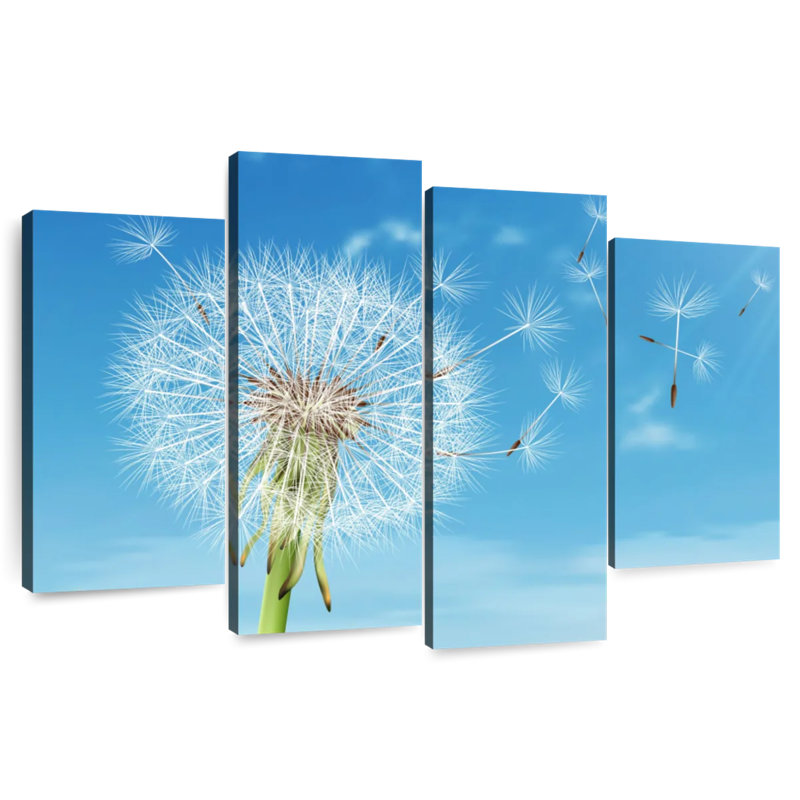 Harnek Dandelion Seeds Afloat