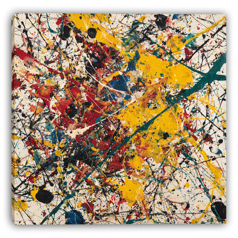 «Vibrant Scatter», art mural sur toile tendue