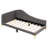Twin Size Upholstered Daybed With Headboard And Armrest-1551483350-1551483351