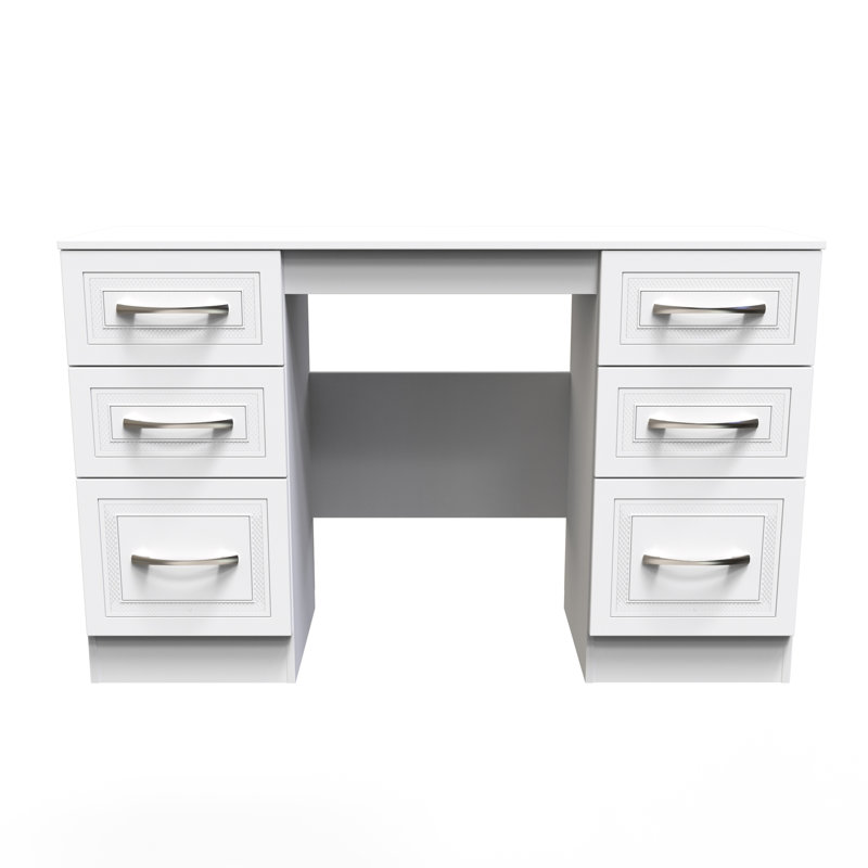 Fully Assembled Hawthorn Dressing Table, Signature White