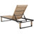 Arman Modern Outdoor Adjustable Rope Weave Chaise Lounge