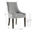 Chaise rembourrée Jackson - Fumée
