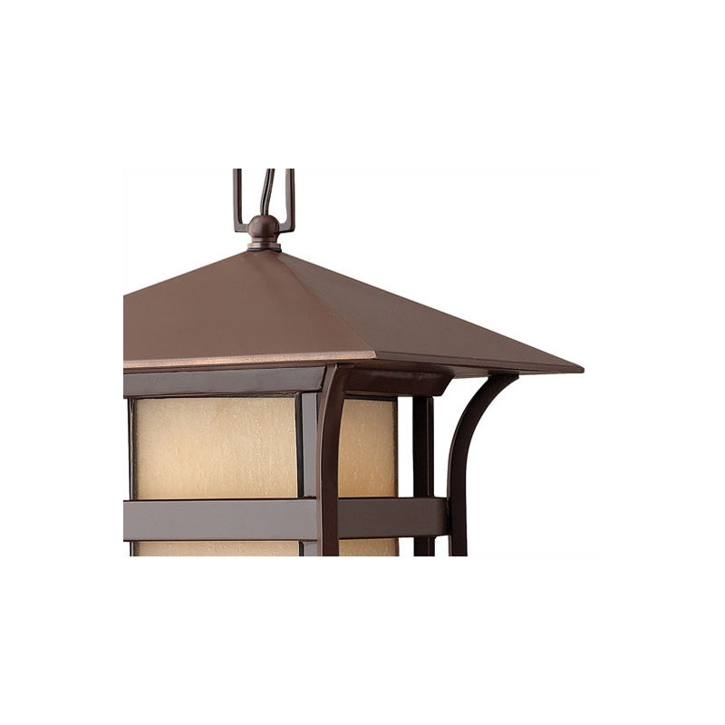 Harbor 1-Light Outdoor Hanging Lantern, Anchor Bronze