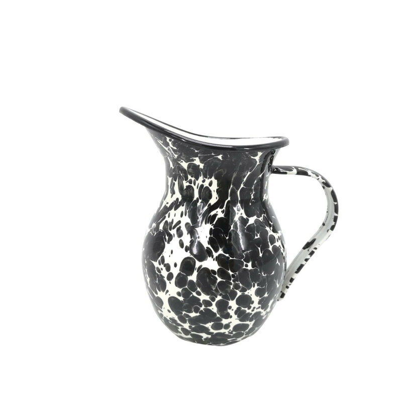 Carden Marble Pouring Watering Spout 1.2L Jug, Black