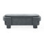 Banc rembourré en chenille