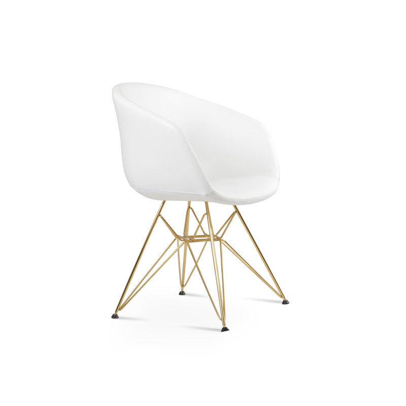 Fauteuil tour Tribeca, Noir, Or