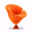 Fauteuil demi-tonneau Tulip