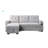 Reversible Sleeper Sectional Sofa With Storage Chaise-374281865