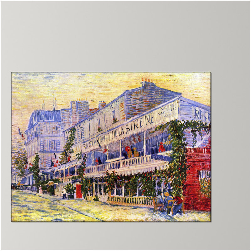 Vincent Van Gogh - Wrapped Canvas Painting, 90cm H x 120cm W x 1.8cm D