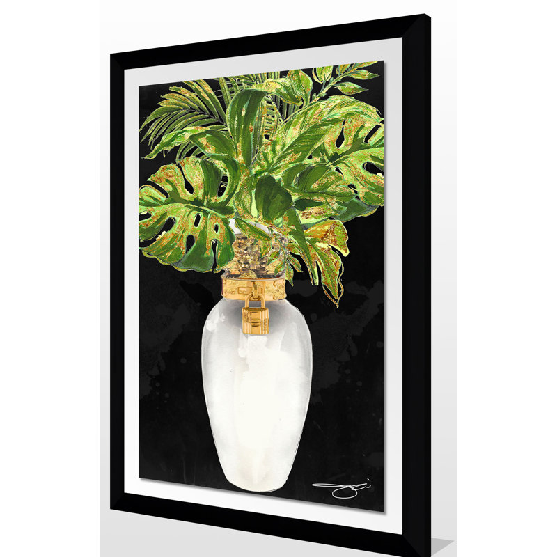 «Keep It Simple 2», reproduction sur toile, Cadre noir, H 49,5 po x l 33,5 po x P 1 po