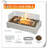 Tabletop Fire Tabletop Fireplace with Flame Guard
