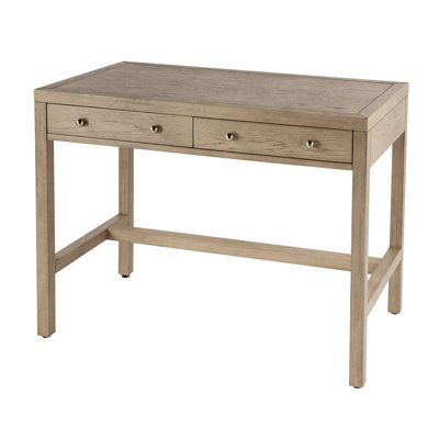 Nora 40 in. W Rectangular Wood 2 Drawer Writing Desk