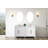 Chambery 60" Double Sink Bathroom Vanity with Engineered Marble Top-94811325-94811328