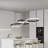 Musical Note LED Chandelier,6000K-1007425205