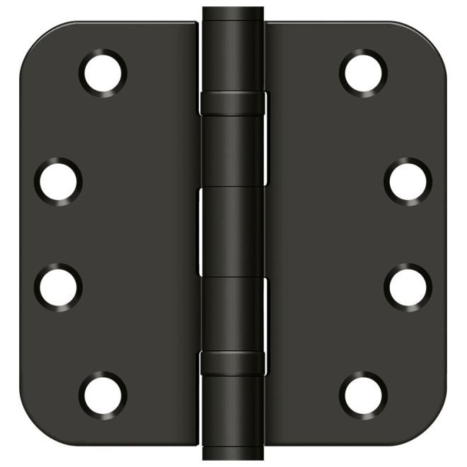 Charnière à billes Deltana S44R5HDB10B 4 po x 4 po x 5/8 po, HD, roulement à billes en bronze huilé, Bronze frotté à l'huile
