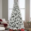 Arbre de Noël à charnière avec lumières à DEL colorées, boule G45, fil mémoire et support en métal stable-1506836237