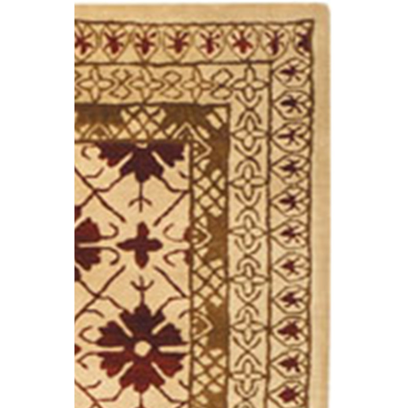 Tapis oriental en laine touffeté à la main Tosca, Rectangle 4 pi x 6 pi