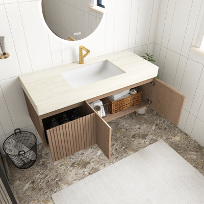 Meuble-lavabo Heidelberg Woodgrain