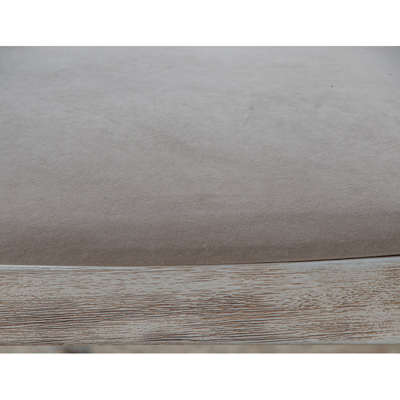 Sahara 15.12'' H Fabric Upholstered Armchair, White