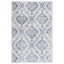 Tapis gris à motif floral Joana-18680525