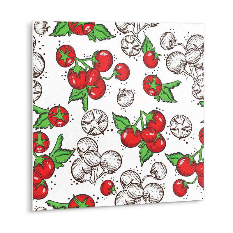 Carmelita 30cm x 30cm PVC Mosaic Tile in Red