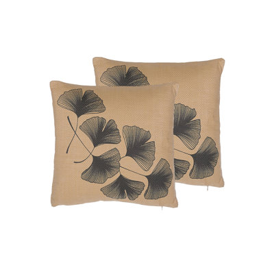 Kathi Abstract Square Cushion
