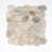 Rivera Pebbles Flt Gold 12 in. x 12 in. Honed Pebbles Floor and Wall Tile (10.0 sq. ft./Case)-36931098