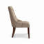 Ensemble de 2 chaises d'appoint Quinley Espresso