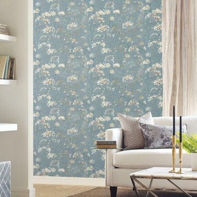 Peel & Stick Floral Roll
