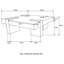 Table basse carrée Kuboloa
