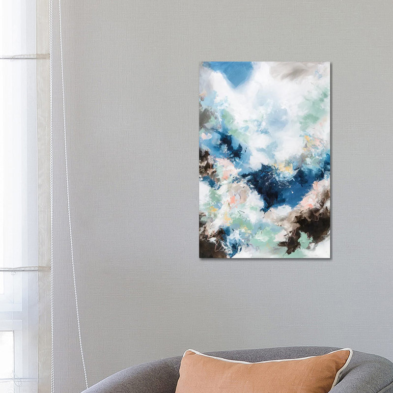 Diving Into The Sky by Cristina Dalla Valentina - Painting on Canvas, Wrapped Canvas, 66.04 cm H x 45.72 cm W x 1.91 cm D