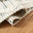 Honeyville Hand Loomed Wool/Jute/Cotton Geometric Rug in Ivory/Emerald-74079981