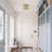Alixandra 2-Light Flush Mount Clear Glass Ceiling Light with Metal Frame-267080292