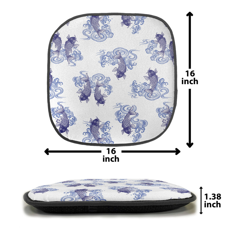 Coussin de siège papillon