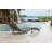 Graphite Outdoor Wicker Chaise Lounge