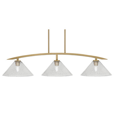 Kurve 3 Light With Bubble Glass