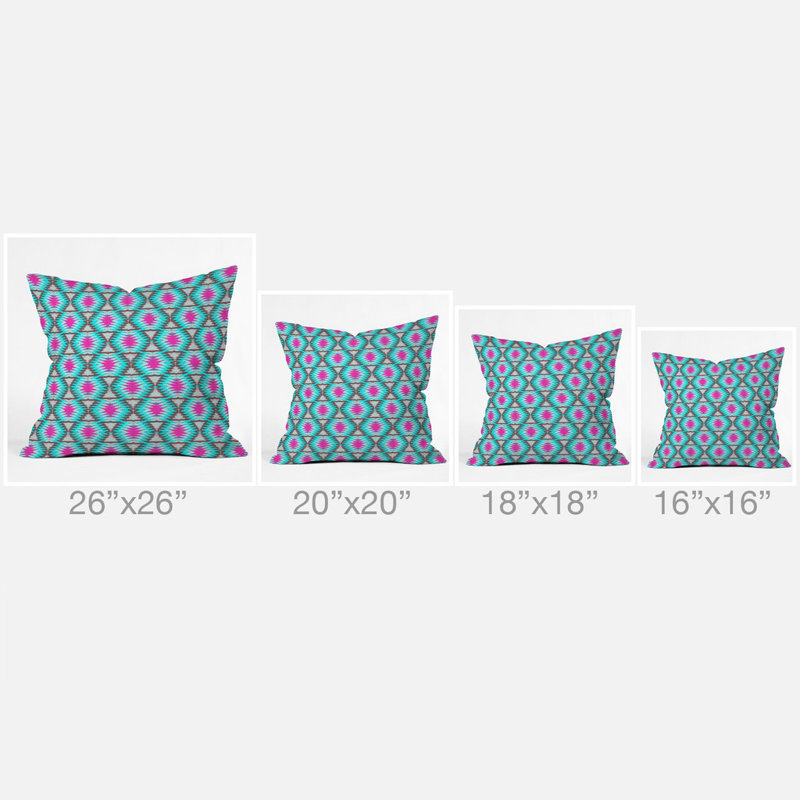 Coussin intérieur / extérieur Holli Zollinger, 16 po x 16 po