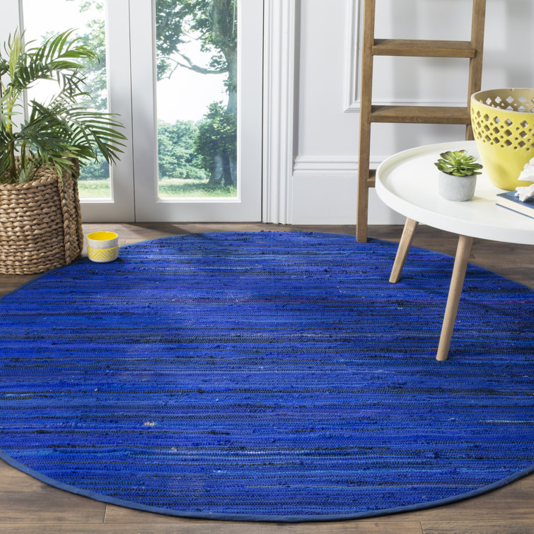 Burkhart Rug Hand Woven Cotton Striped Rug
