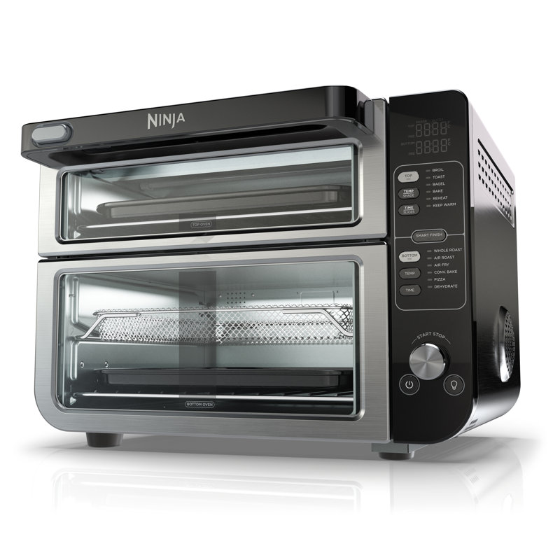 Four double Ninja DCT401C 12 en 1 avec FlexDoor, four à convection rapide et four à air frit