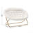Folding Double Saucer Chair With Steel Frame-1185112908