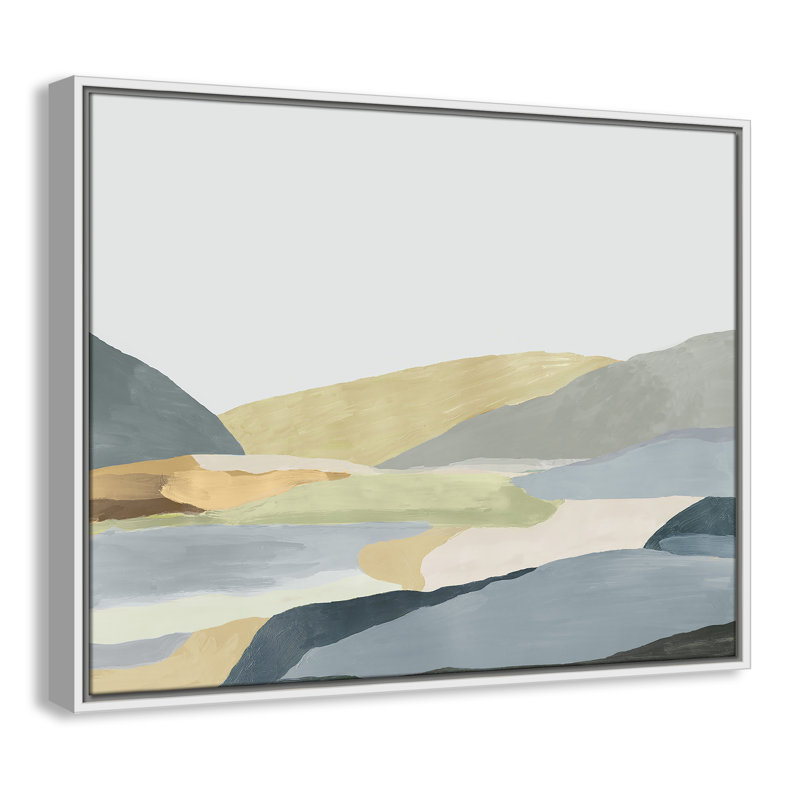 Blair Warm Hills II - reproduction d'art sur toile, Toile blanche, H 23,5 po x l 29,5 po x P 2 po