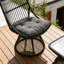 Chaise d'extérieur en rotin