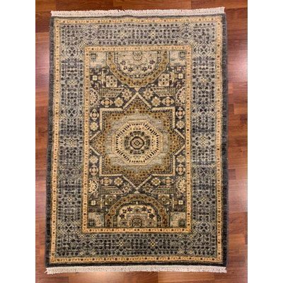 Médaillon beige mamelouk 3 pi 6 po x 5 pi