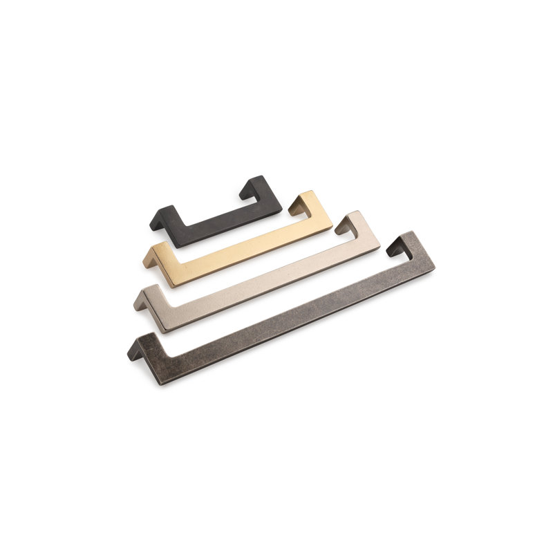 Urban Offset Cabinet Pull, Dark Bronze, 10"