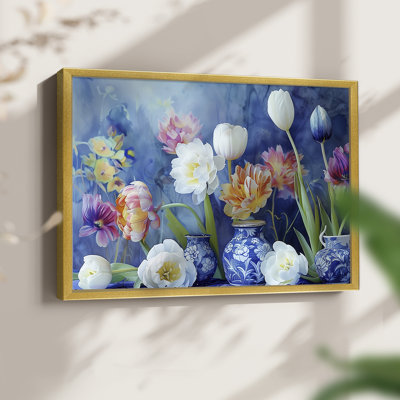 Floral Series-CX -Framed Print - Restickable