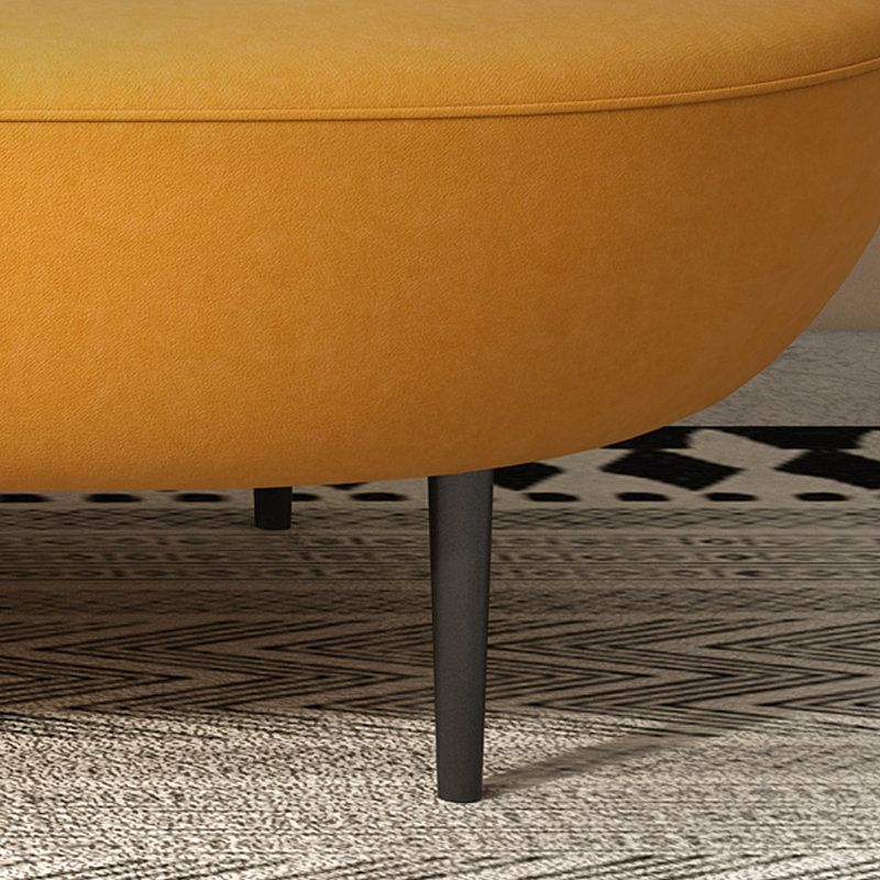 Chaise longue rembourrée Mabelene