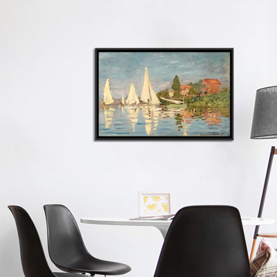 " Regatta At Argenteuil, C.1872 " by Claude Monet