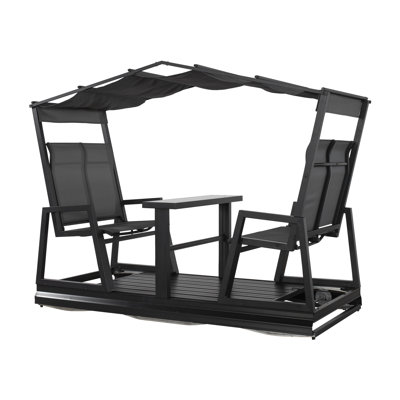 Fauteuil oscillant de jardin 4 places Sojag Carleton