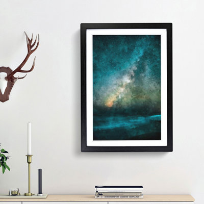 Stars Above Hawaii Painting - Framed Print