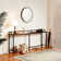Ramsdell Console Table with Charging Station Behind Couch Table Skinny Narrow Sofa Entryway Table